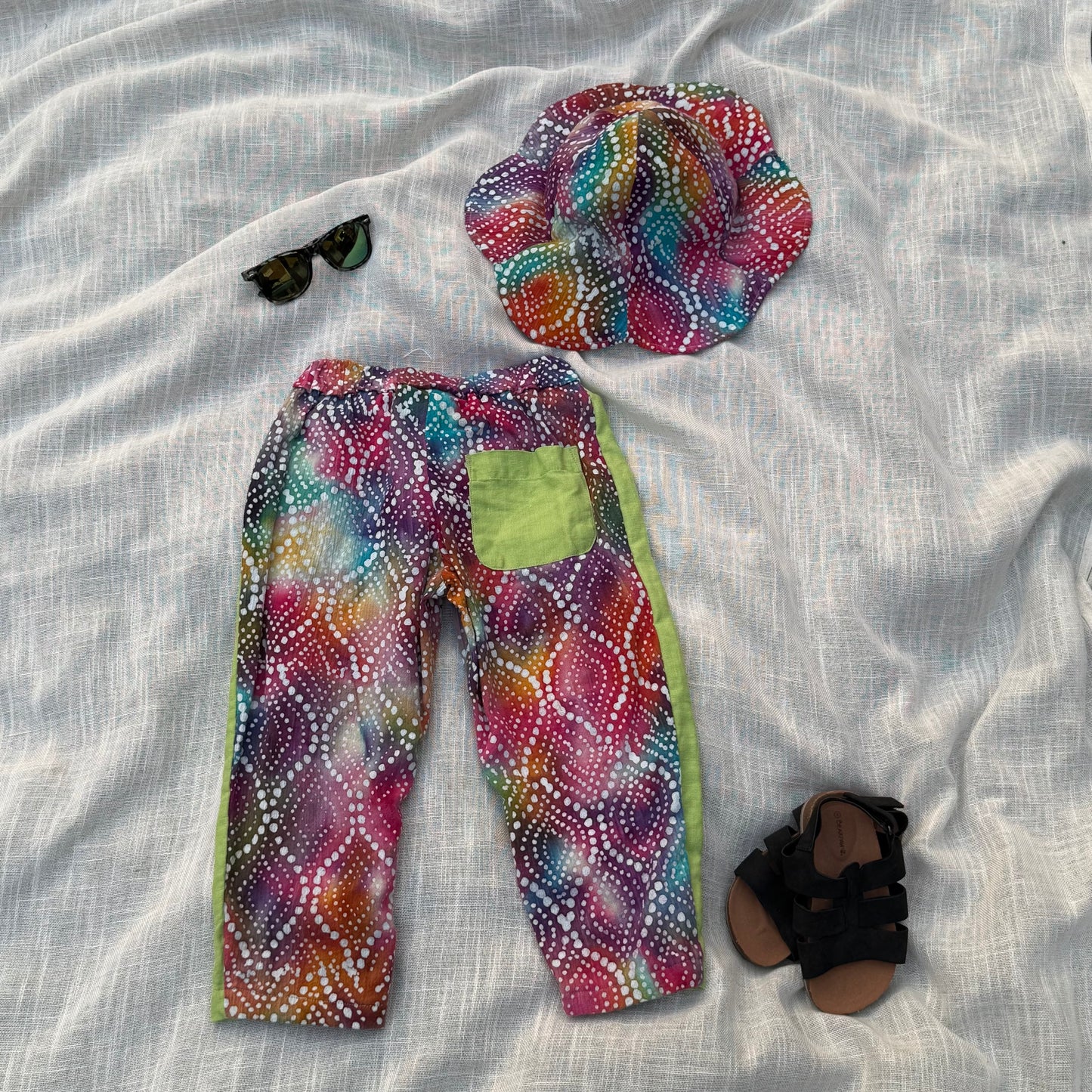 Tie Dye Balloon Pants 4T