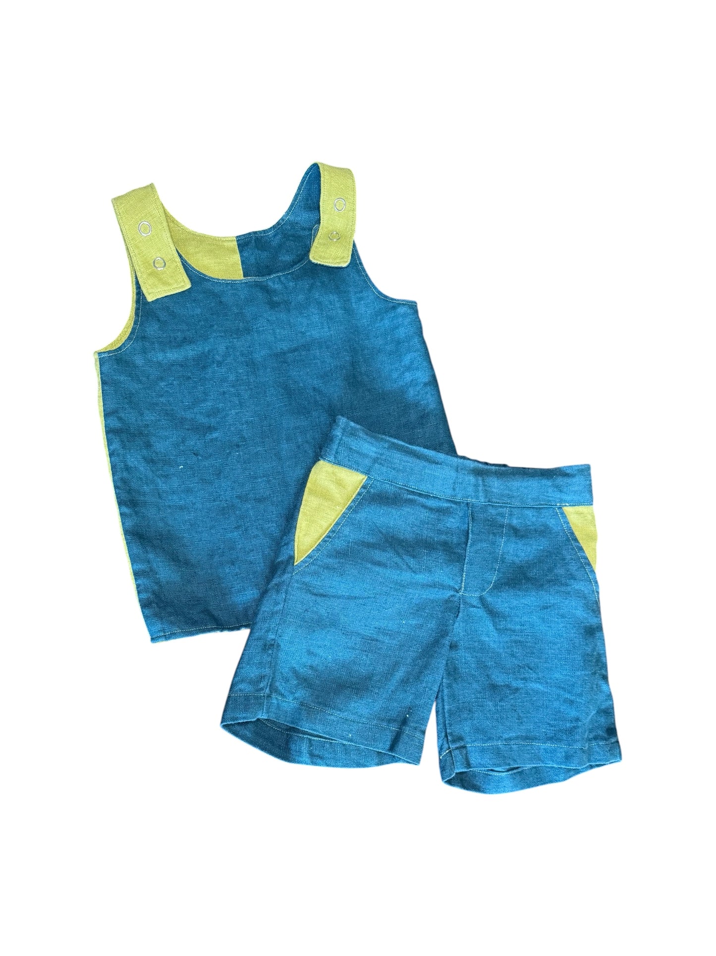 Linen Set Duel Color- Reversible