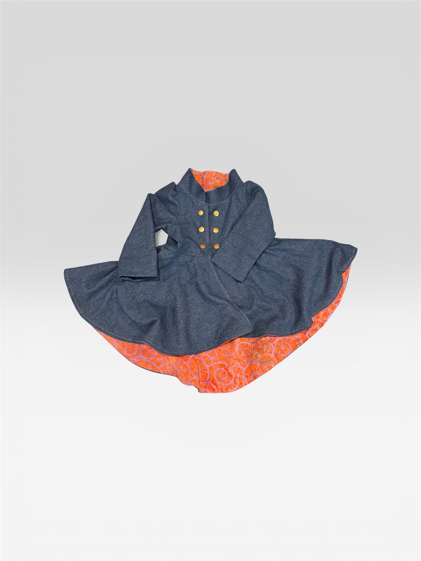 Handmade Lined Denim Jacket | Lightweight Layer