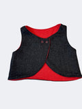 Dark Grey Wool Vest (multiple colors available)