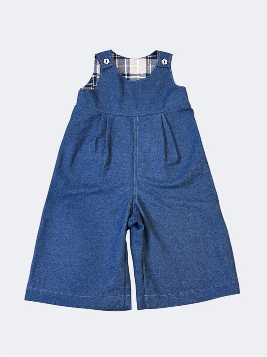 Wide-Leg Romper