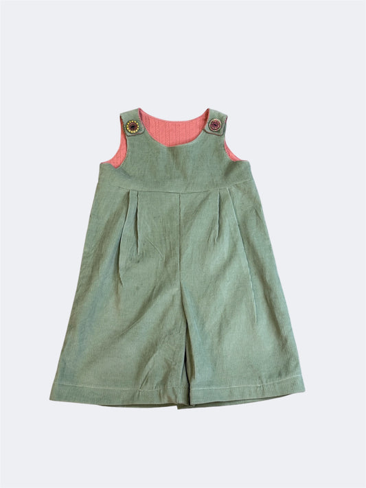 Corduroy Shorts Jumper