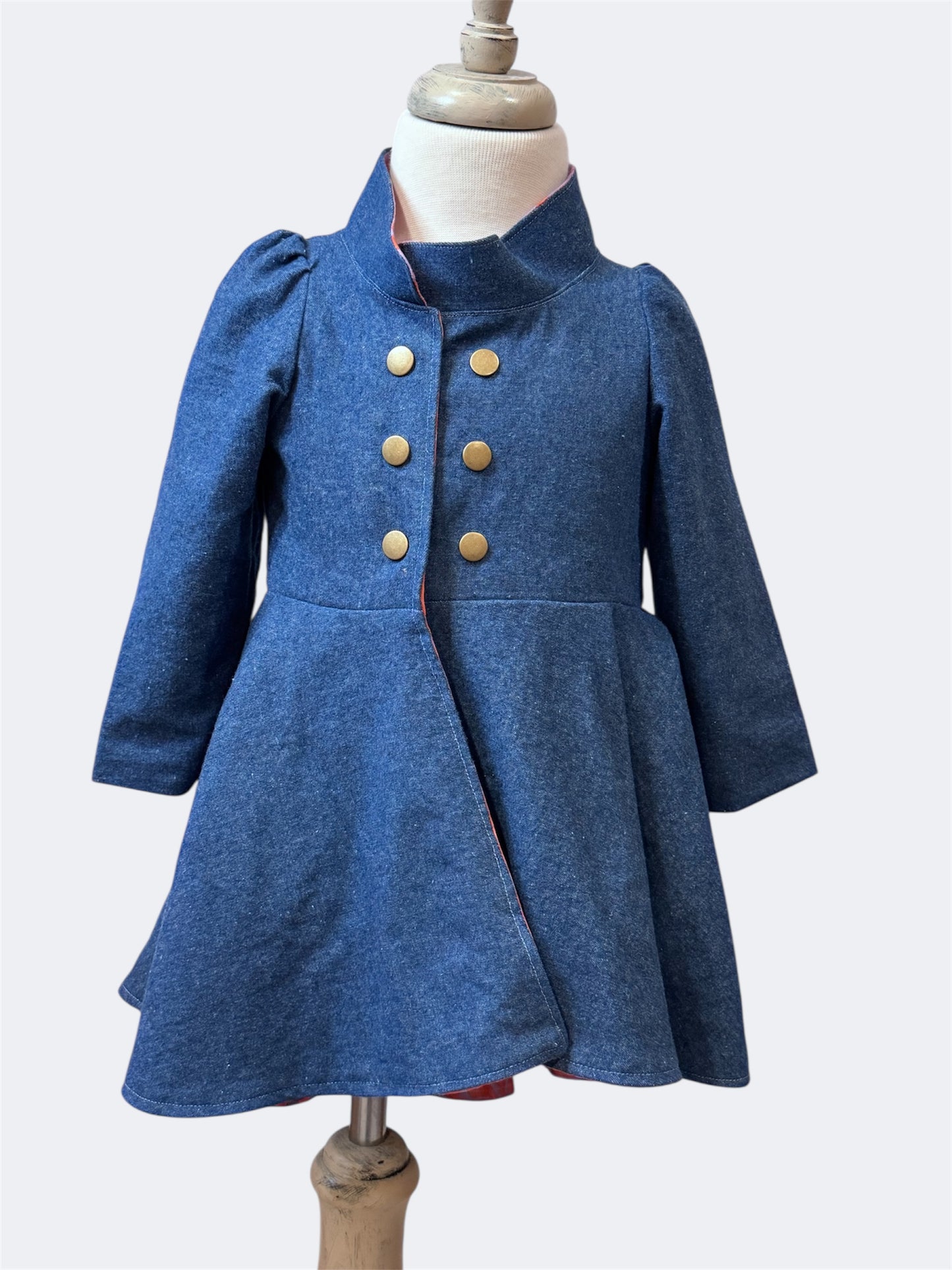Handmade Lined Denim Jacket | Lightweight Layer