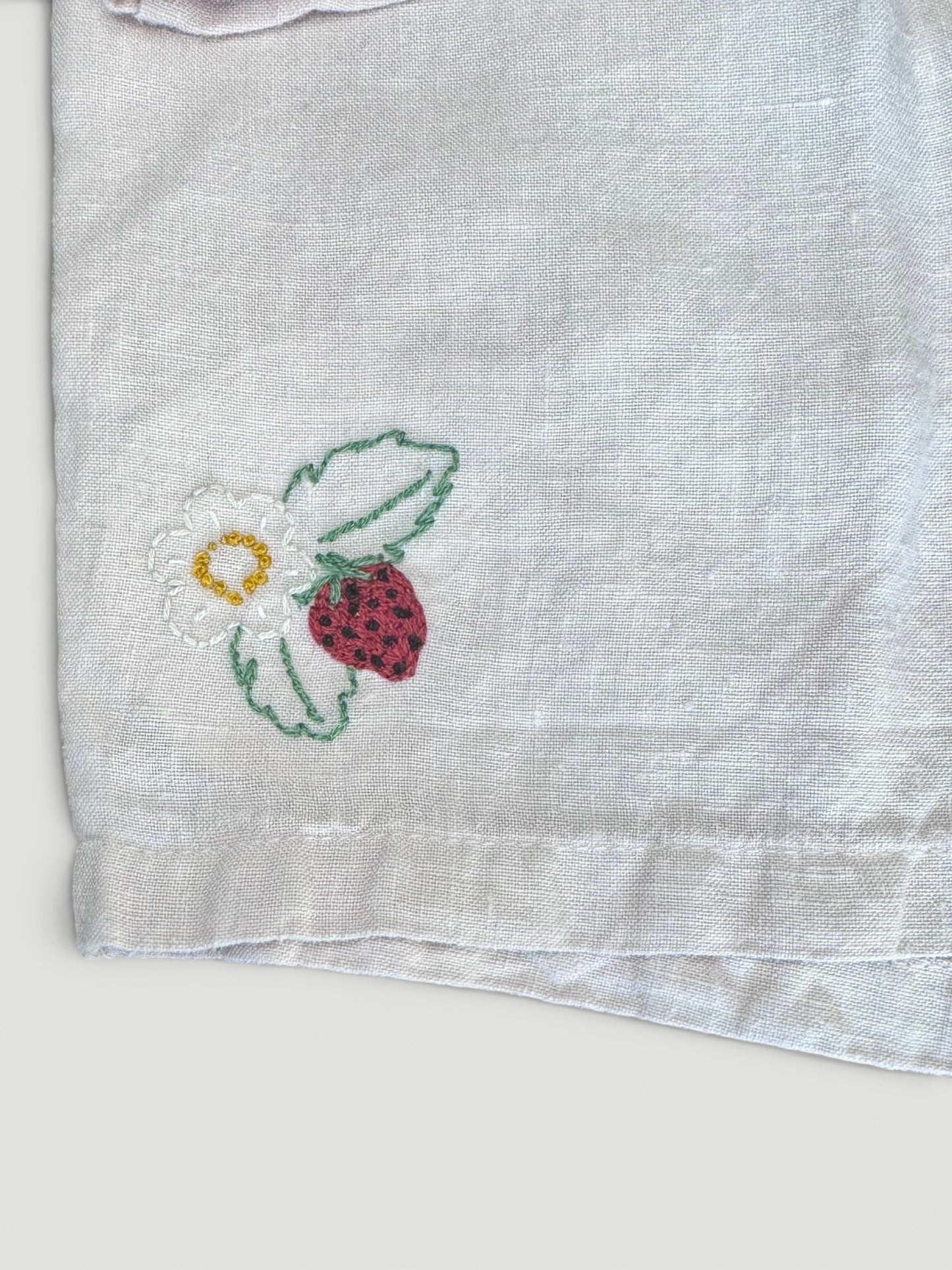 Linen Set Purple - Upcycled 100% Linen Toddler Set